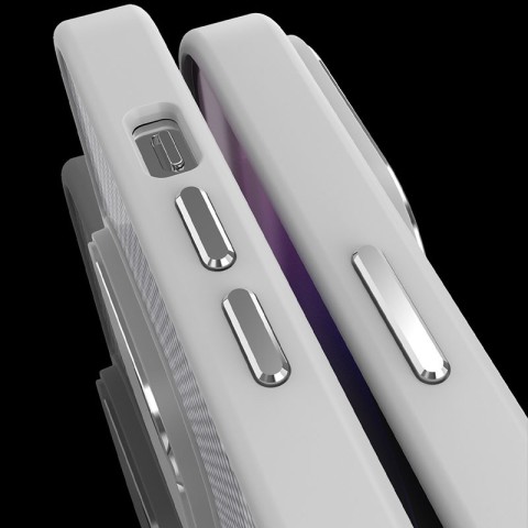 Чохол TPU+PC Carbon Mirage with MagSafe для Apple iPhone 15 (6.1") Grey