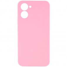 Чохол Silicone Cover Lakshmi Full Camera (AAA) для Realme C33 Рожевий / Light pink