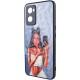 TPU+PC чохол Prisma Ladies для Oppo A57s / A77s Black in White