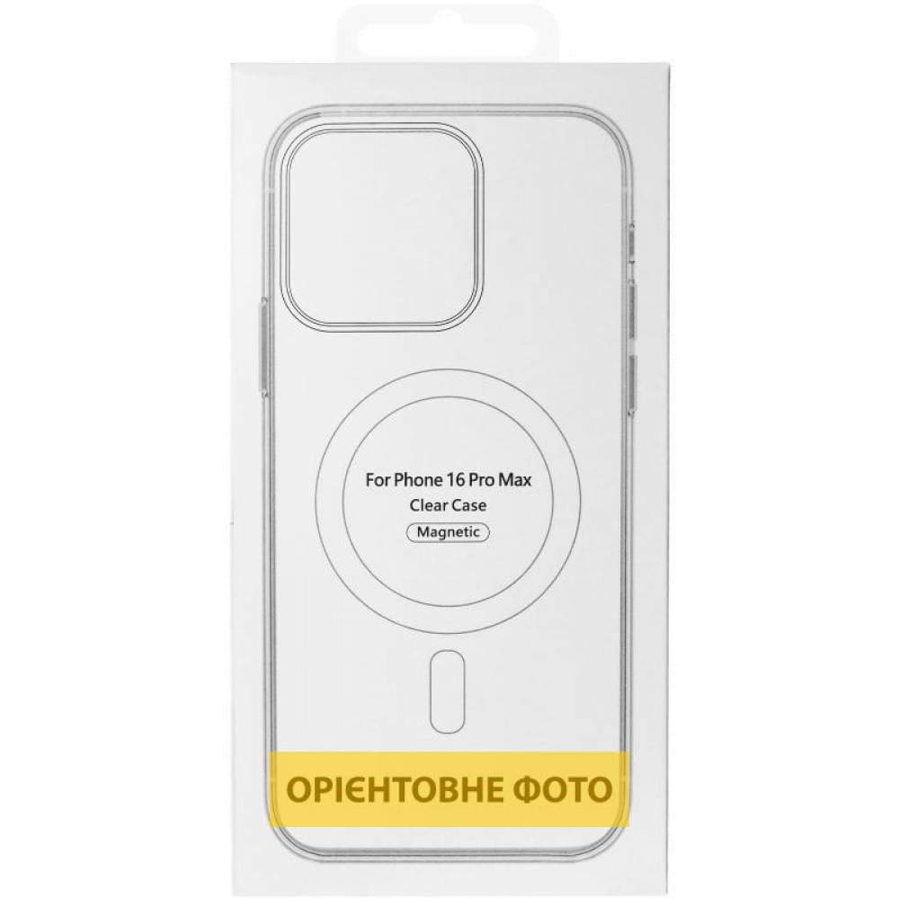 TPU+PC чохол Clear Garden with MagSafe для Apple iPhone 17 Air (6.5") Blue Blossom