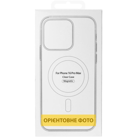 TPU+PC чохол Clear Garden with MagSafe для Apple iPhone 17 Air (6.5") Blue Blossom