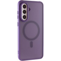 Чохол TPU Bloom with MagSafe для Samsung Galaxy S25 FE Purple