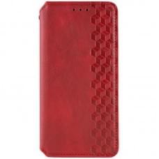 Шкіряний чохол-книжка GETMAN Cubic (PU) для Xiaomi Redmi 15C (EU) Червоний