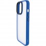 TPU+PC чохол Metal Buttons для Apple iPhone 12 Pro / 12 (6.1") Блакитний