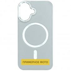 Шкіряний чохол SnapCase with MagSafe для Apple iPhone 16 Pro Max (6.9") Grey