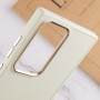 TPU чохол Bonbon Metal Style для Samsung Galaxy S24 Ultra Білий / White