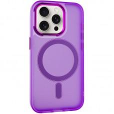 Чохол TPU+PC Lily with MagSafe для Apple iPhone 15 Pro (6.1") Purple