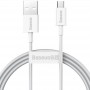 Дата кабель Baseus Superior Series Fast Charging MicroUSB Cable 2A (2m) (CAMYS-A) Білий