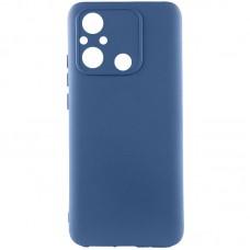 Чохол TPU GETMAN Liquid Silk Full Camera для Xiaomi Redmi 12C Синій / Navy Blue