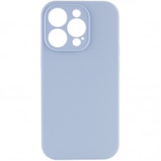 Чохол Silicone Case Full Camera Protective (AA) NO LOGO для Apple iPhone 14 Pro (6.1") Блакитний / Lilac Blue