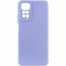 Чохол Silicone Cover Ummi Lakshmi Full Camera (AA) для Xiaomi Redmi Note 11 (Global) / Note 11S Бузковий / Dasheen