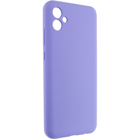 Чохол Silicone Cover Lakshmi Full Camera (AAA) для Samsung Galaxy A06 Бузковий / Dasheen