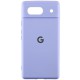 Чохол Silicone Cover Lakshmi Full Camera (AA) with logo для Google Pixel 7 Бузковий / Dasheen