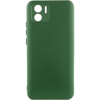 Чохол TPU GETMAN Liquid Silk Full Camera для Xiaomi Redmi A1 / A2 Зелений / Dark green