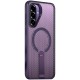Чохол TPU Breeze with MagSafe stand для Samsung Galaxy A36 5G Purple