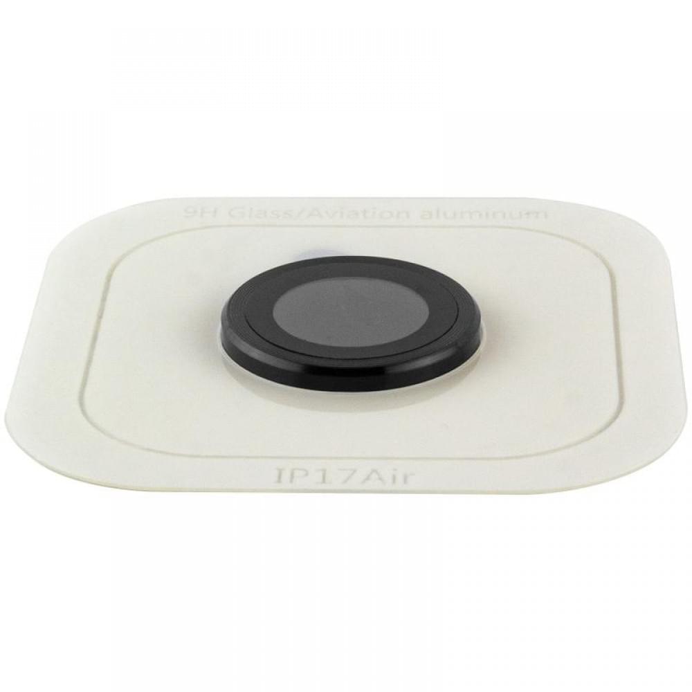 Захисне скло Metal Classic на камеру (у упак.) для Apple iPhone 17 Air (6.5") Чорний / Black