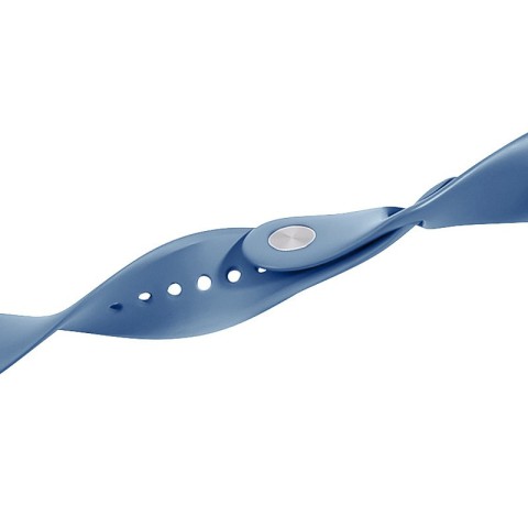 Ремінець Hoco WA01 Flexible series для Apple watch (38/40/41mm) Misty Blue