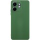 Чохол TPU GETMAN Liquid Silk Full Camera для Infinix Smart 9 4G / Hot 50i Зелений / Dark green