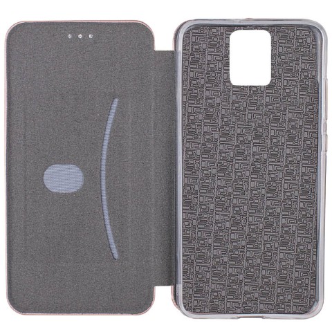 Шкіряний чохол-книжка Classy для Xiaomi Redmi Note 9s / Note 9 Pro / Note 9 Pro Max Rose Gold