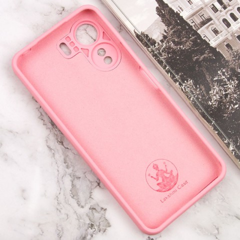 Чохол Silicone Cover Lakshmi Full Camera (AAA) для Xiaomi Redmi 13C / Poco C65 Рожевий / Light pink