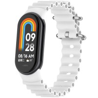 Ремінець Ocean Band для Xiaomi Mi Band 9/8/10 Білий / White