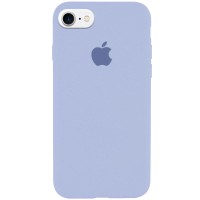 Чохол Silicone Case Full Protective (AA) для Apple iPhone 6/6s (4.7") Блакитний / Lilac Blue