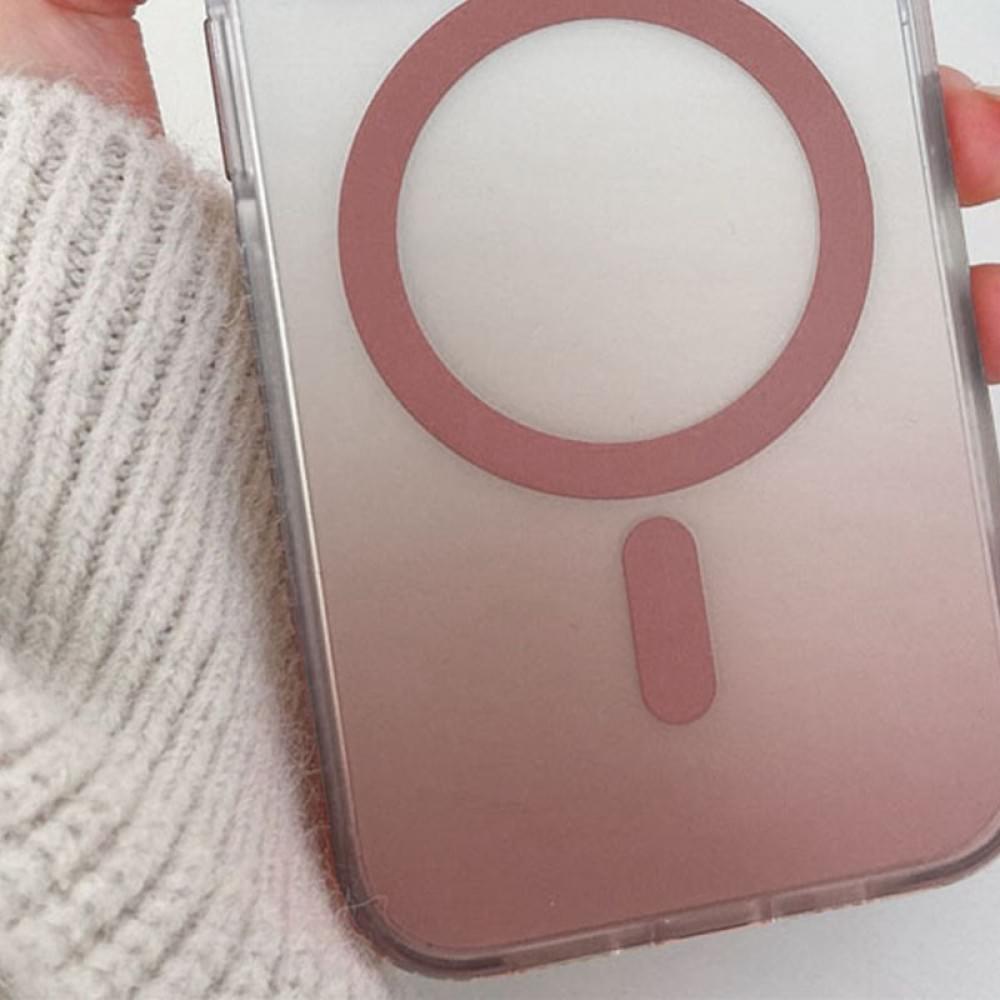 Чохол TPU+PC Shadow with MagSafe для Apple iPhone 16 (6.1") Rose Gold