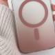 Чохол TPU+PC Shadow with MagSafe для Apple iPhone 16 (6.1") Rose Gold