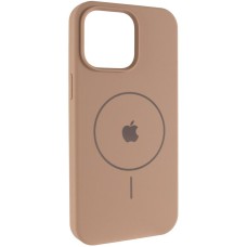 Чохол Silicone Case Full Protective (AA) V2 with MagSafe для Apple iPhone 11 Pro (5.8") Бежевий / Desert Gold