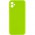 Чохол Silicone Cover Lakshmi Full Camera (AA) для Samsung Galaxy A06 Салатовий / Neon green