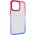Чохол TPU+PC Fresh sip series для Apple iPhone 14 Pro Max (6.7") Синій / Рожевий