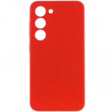 Чохол Silicone Cover Lakshmi Full Camera (AAA) для Samsung Galaxy S23 Червоний / Red