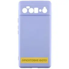 Чохол TPU GETMAN Liquid Silk Full Camera для Motorola Edge 60 Pro Бузковий / Light purple