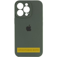 Чохол Silicone Case Full Camera Protective (AA) для Apple iPhone 17 Pro (6.3") Зелений / Cyprus Green