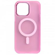 Чохол TPU+PC Lily with MagSafe для Apple iPhone 15 (6.1") Light Pink