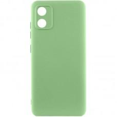 Чохол TPU GETMAN Liquid Silk Full Camera для Motorola Moto E13 Зелений / Pistachio