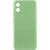 Чохол TPU GETMAN Liquid Silk Full Camera для Motorola Moto E13 Зелений / Pistachio