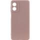 Чохол TPU GETMAN Liquid Silk Full Camera для Motorola Moto G04 / E14 Рожевий / Pink Sand