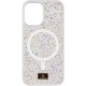 TPU чохол Bling World Rock Diamond with MagSafe для Apple iPhone 11 (6.1") White