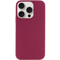 Чохол Silicone Case Full Protective (AA) NO LOGO для Apple iPhone 16 Pro (6.3") Бордовий / Maroon