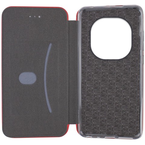 Шкіряний чохол-книжка Classy для Xiaomi Redmi Note 14 Pro 4G Червоний