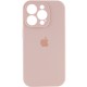 Чохол Silicone Case Full Camera Protective (AA) для Apple iPhone 15 Pro (6.1") Рожевий / Pink Sand