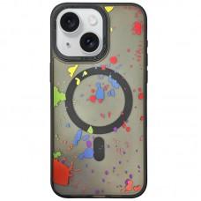Чохол TPU+PC Flush with MagSafe для Apple iPhone 13 (6.1") Titanium black