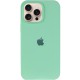 Чохол Silicone Case Full Protective (AA) для Apple iPhone 14 Pro Max (6.7") Зелений / Pistachio