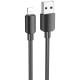Дата кабель Hoco X96 Hyper USB to Lightning 2.4A (1m) Black