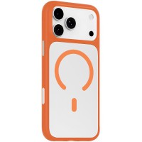 TPU+PC чохол Blueo Skin Friendly Frosted with MagSafe для Apple iPhone 17 Pro (6.3") Помаранчевий