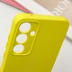 Чохол TPU GETMAN Liquid Silk Full Camera для Samsung Galaxy S24 Жовтий / Flash