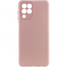 Чохол TPU GETMAN Liquid Silk Full Camera для Samsung Galaxy M33 5G Рожевий / Pink Sand