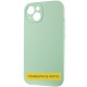 Чохол Silicone Case Full Protective (AA) NO LOGO для Apple iPhone 16 (6.1") Зелений / Pistachio