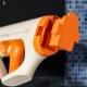 Водяний акумуляторний автомат Water Gun 185-66 (400ml) with lithium battery White / Orange